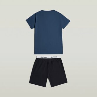 T-shirt en korte pyjamaset