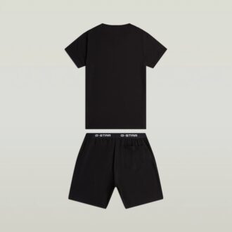 T-shirt en korte pyjamaset