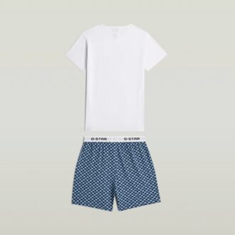 T-shirt en korte pyjamaset