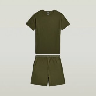 T-shirt en korte pyjamaset