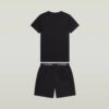 T-shirt en korte pyjamaset T-shirt en korte pyjamaset