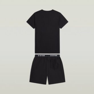 T-shirt en korte pyjamaset