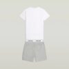 T-shirt en korte pyjamaset T-shirt en korte pyjamaset