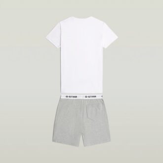 T-shirt en korte pyjamaset