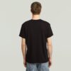 T-shirt met borstlogo