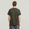 T-shirt met borstlogo
