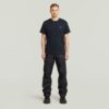 T-shirt met borstlogo