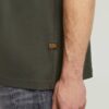 T-shirt met borstlogo
