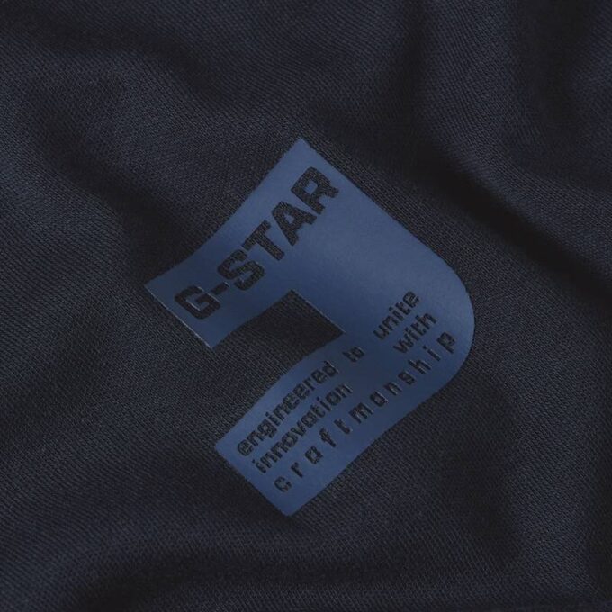 T-shirt met borstlogo