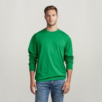 T-shirt met grafische print en ronde hals