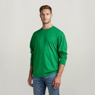 T-shirt met grafische print en ronde hals