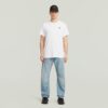 T-shirt met grafische print en sierranden aan de achterkant T-shirt met grafische print en sierranden aan de achterkant