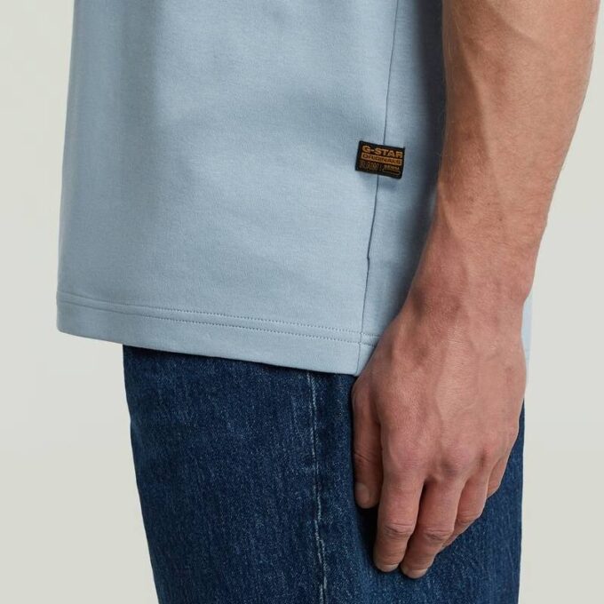 T-shirt met grafische print en sierranden aan de achterkant