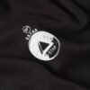 T-shirt met grafische print en sierranden aan de achterkant