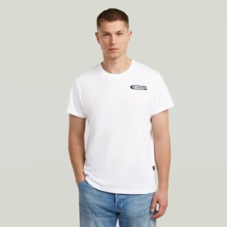 T-shirt met grafische print op de rug