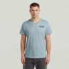 T-shirt met grafische print op de rug T-shirt met grafische print op de rug