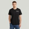 T-shirt met grafische print op de rug T-shirt met grafische print op de rug