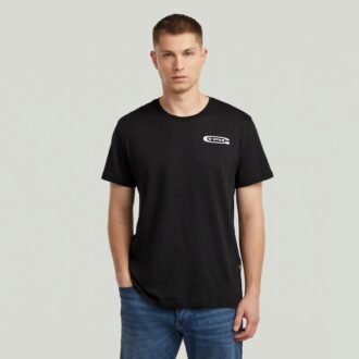 T-shirt met grafische print op de rug