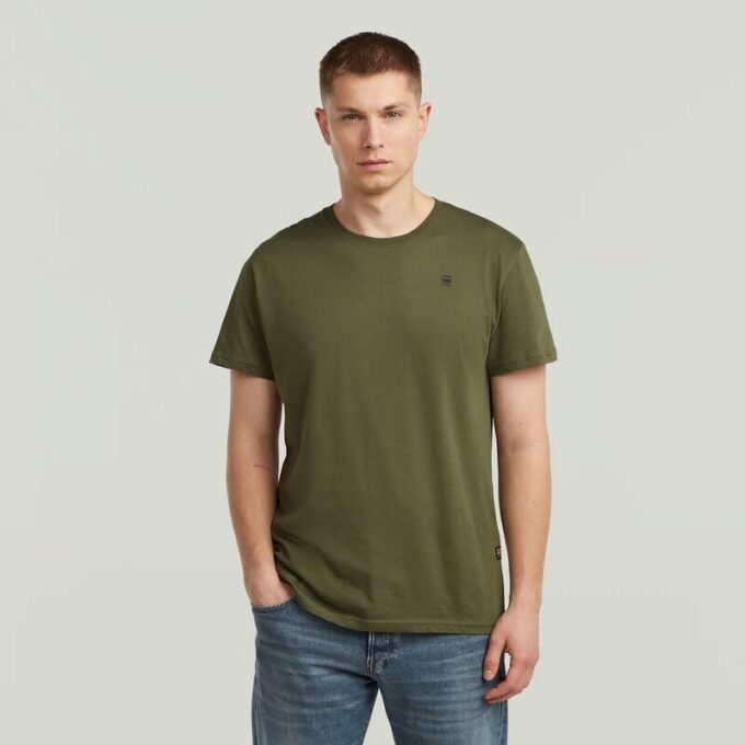 T-shirt met grafische print op de rug T-shirt met grafische print op de rug
