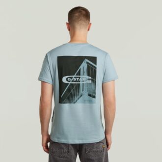T-shirt met grafische print op de rug
