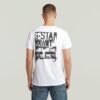 T-shirt met grafische print op de rug T-shirt met grafische print op de rug