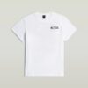 T-shirt met grafische print op de rug T-shirt met grafische print op de rug