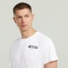 T-shirt met grafische print op de rug T-shirt met grafische print op de rug