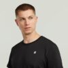 T-shirt met grafische print op de rug T-shirt met grafische print op de rug