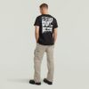 T-shirt met grafische print op de rug T-shirt met grafische print op de rug