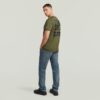 T-shirt met grafische print op de rug T-shirt met grafische print op de rug