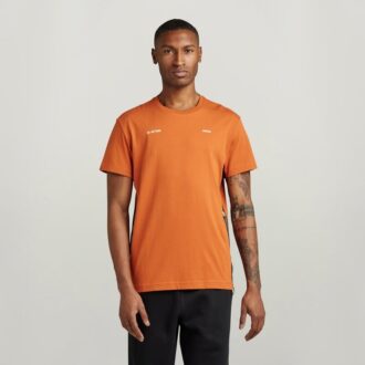 T-shirt met logotape