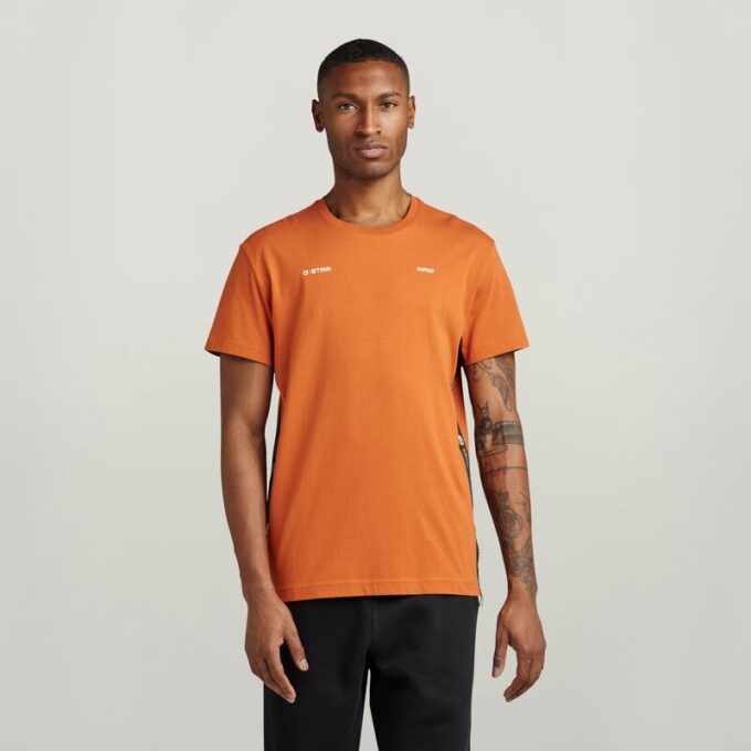 T-shirt met logotape