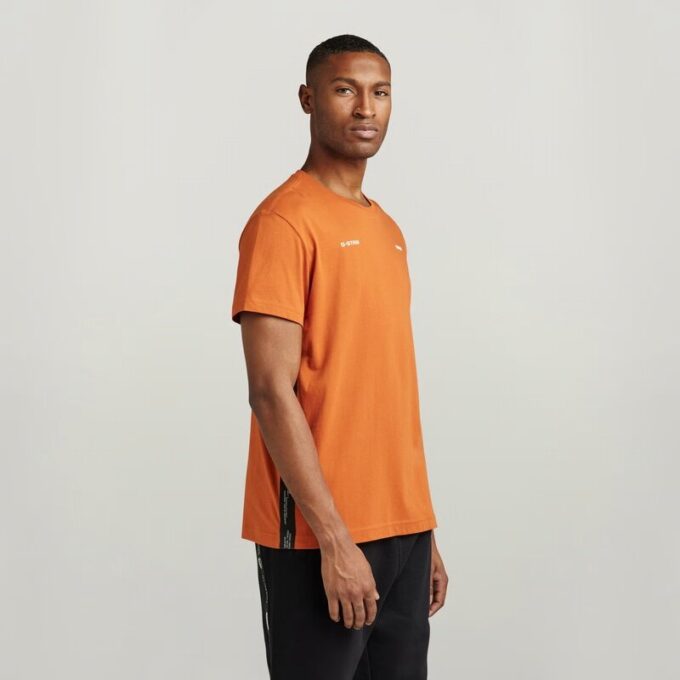 T-shirt met logotape