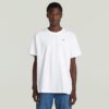 T-shirt met losse fotoprint op de rug T-shirt met losse fotoprint op de rug