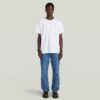 T-shirt met losse fotoprint op de rug T-shirt met losse fotoprint op de rug