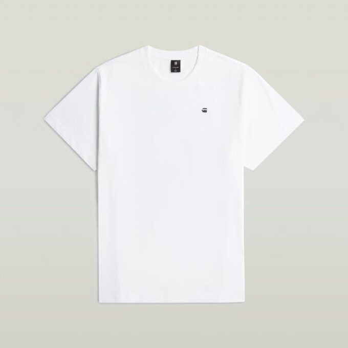 T-shirt met losse fotoprint op de rug T-shirt met losse fotoprint op de rug