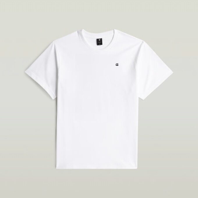 T-shirt met losse fotoprint op de rug T-shirt met losse fotoprint op de rug