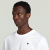 T-shirt met losse fotoprint op de rug T-shirt met losse fotoprint op de rug