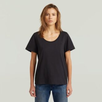 T-shirt met ronde hals