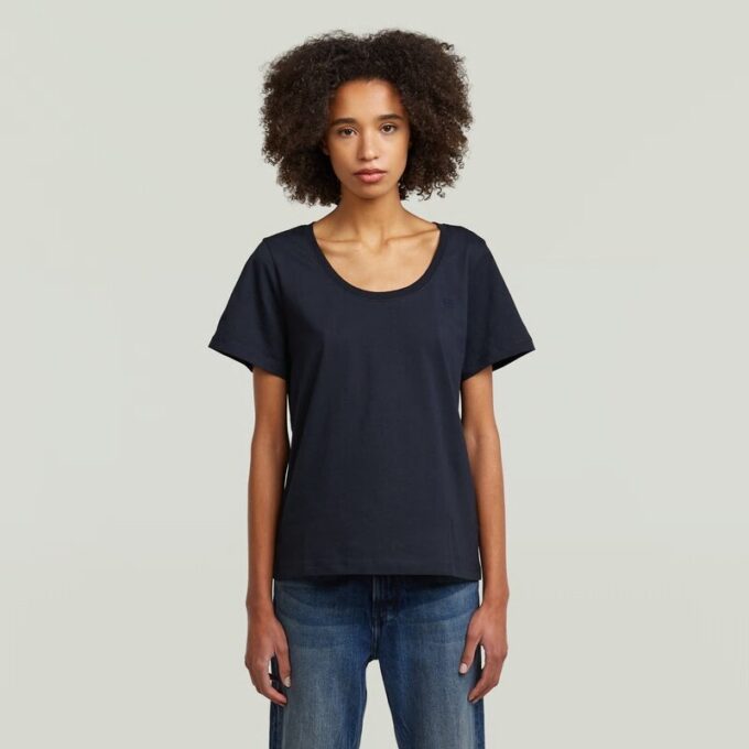 T-shirt met ronde hals T-shirt met ronde hals