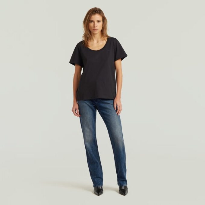 T-shirt met ronde hals T-shirt met ronde hals