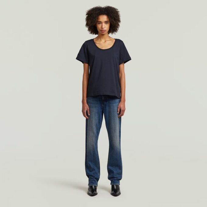 T-shirt met ronde hals T-shirt met ronde hals