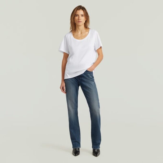 T-shirt met ronde hals T-shirt met ronde hals