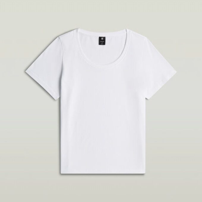 T-shirt met ronde hals T-shirt met ronde hals