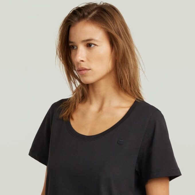 T-shirt met ronde hals T-shirt met ronde hals