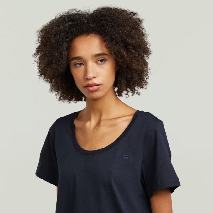 T-shirt met ronde hals T-shirt met ronde hals