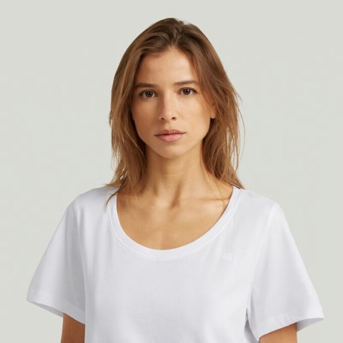 T-shirt met ronde hals T-shirt met ronde hals