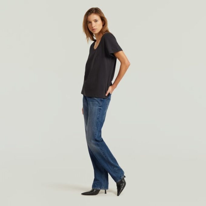 T-shirt met ronde hals T-shirt met ronde hals