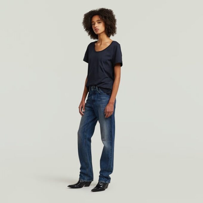 T-shirt met ronde hals T-shirt met ronde hals