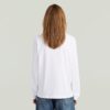 T-shirt met ronde hals en lange mouwen T-shirt met ronde hals en lange mouwen